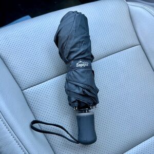 Black umbrella, small black umbrella